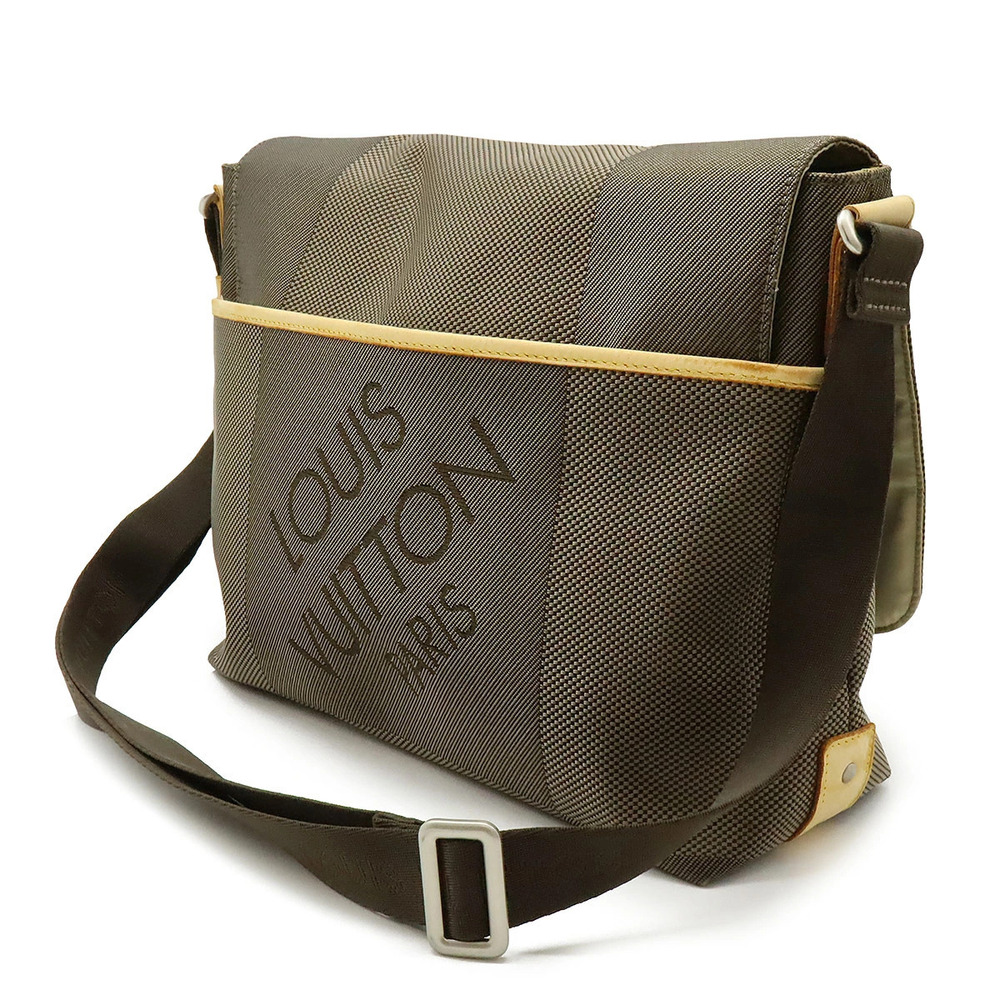 Louis Vuitton Crossbody Tail Damier Messenger Lou Geant Brown
